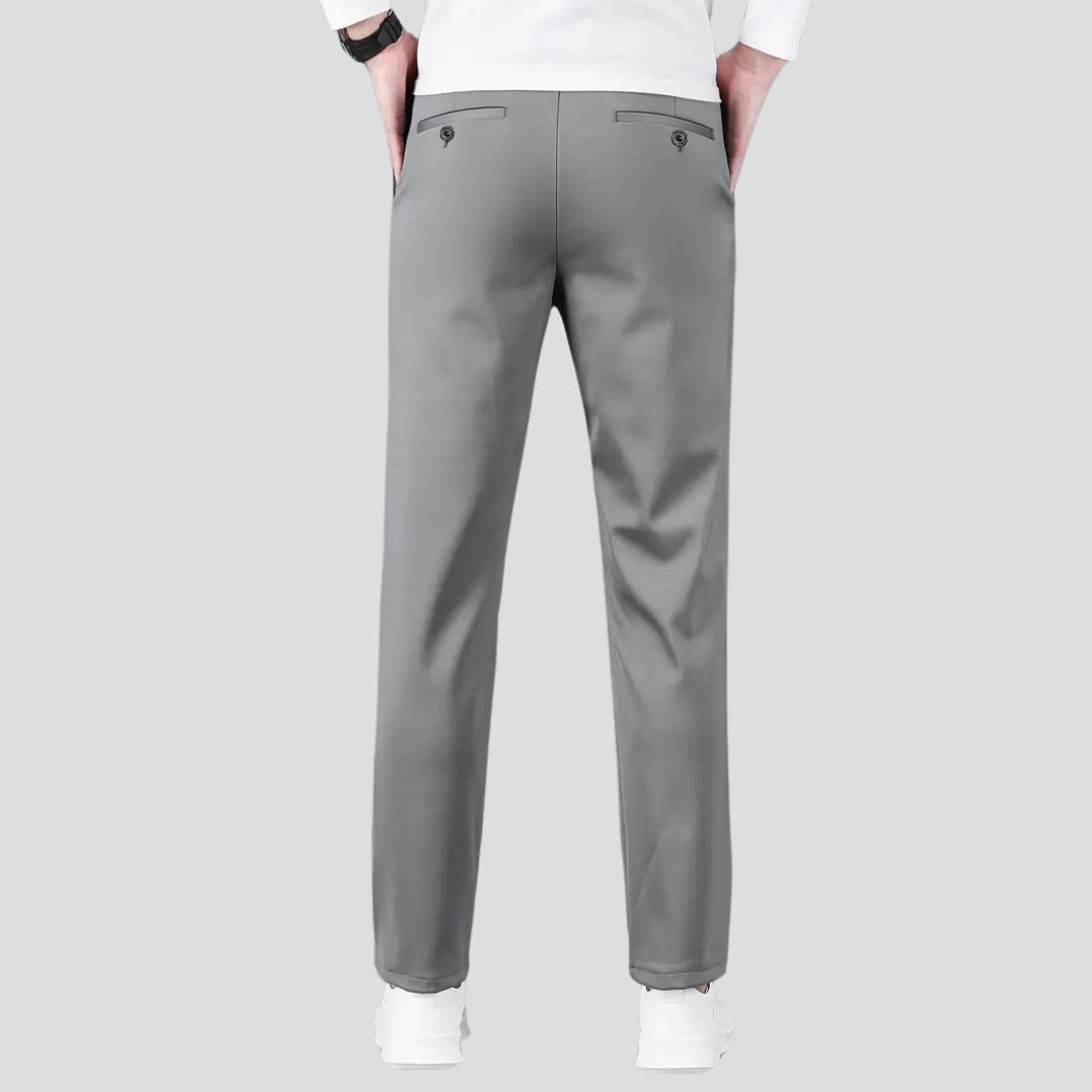 Calça Alfaiataria Malha Natural (Pague 1 Leve 2)