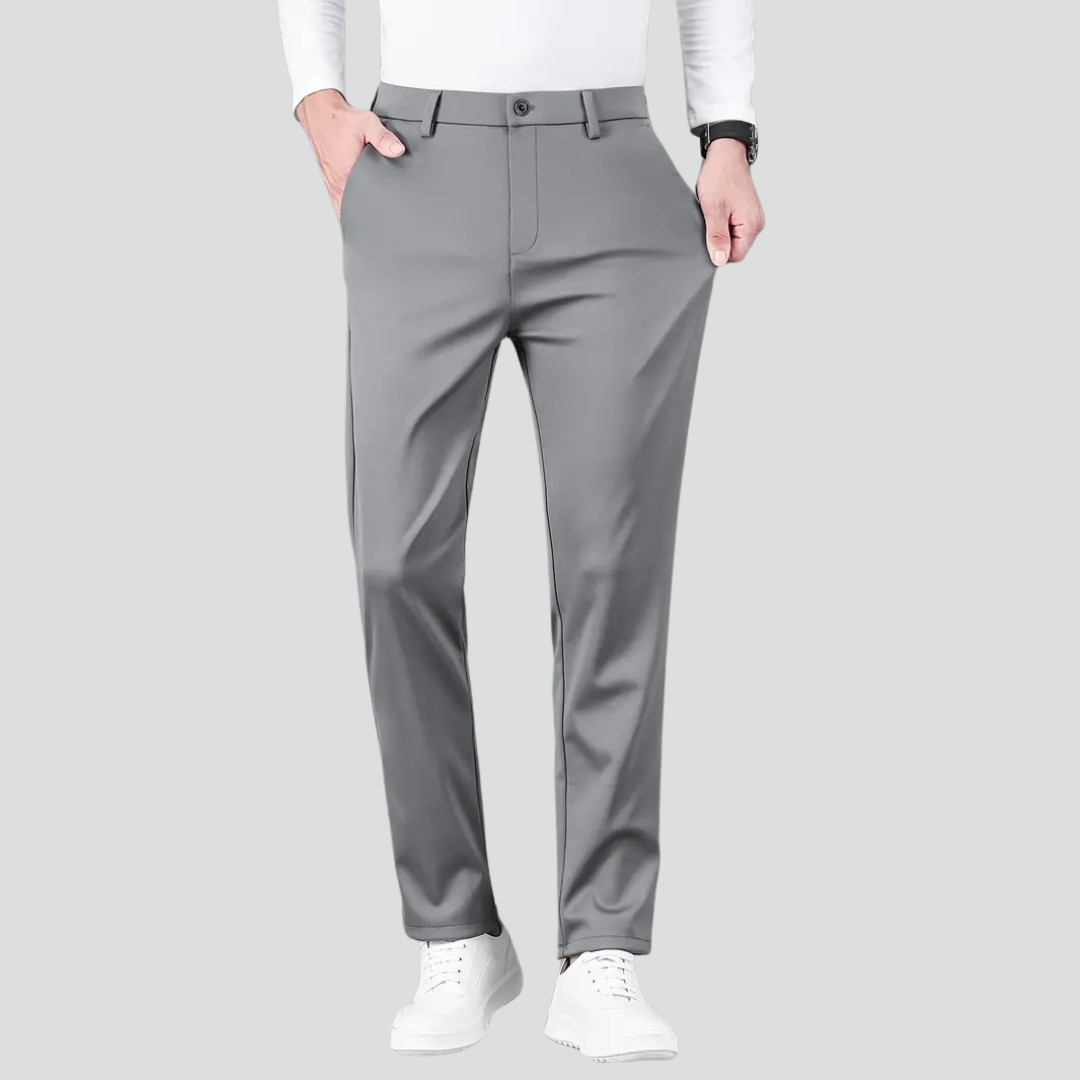 Calça Alfaiataria Malha Natural (Pague 1 Leve 2)