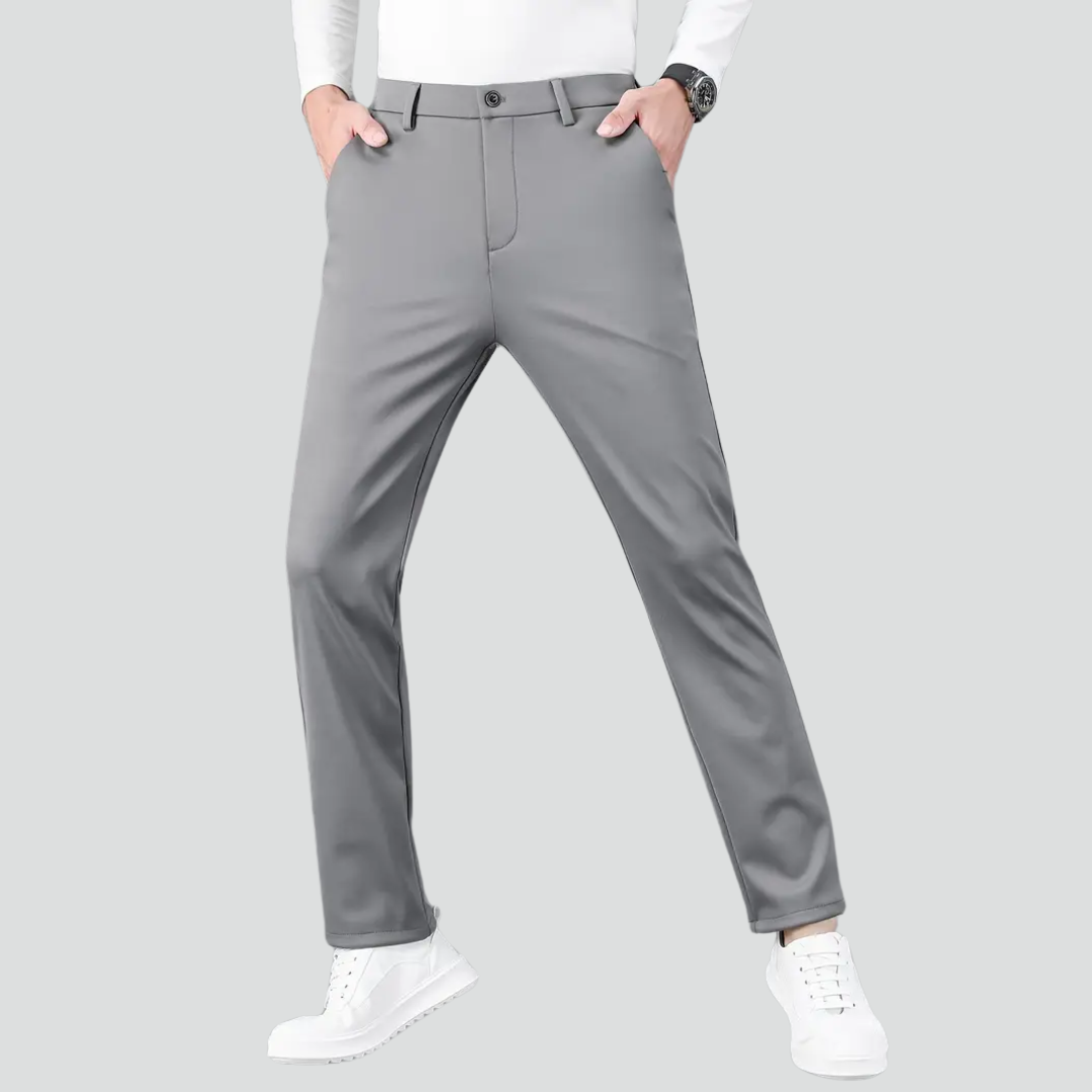Calça Alfaiataria Malha Natural (Pague 1 Leve 2)