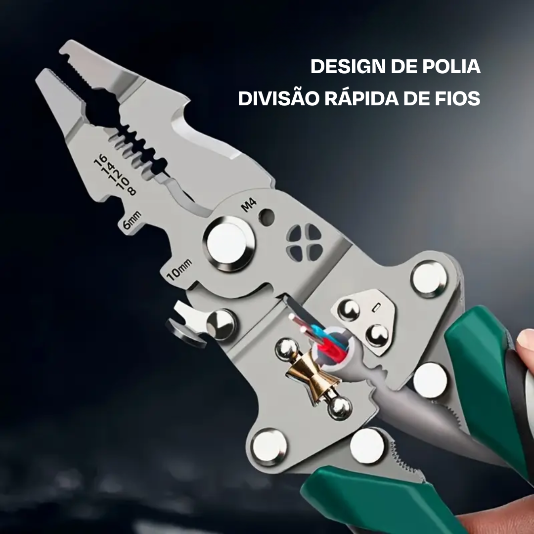 Alicate Desencapador de Fios Multifuncional  - (Compre 1 Leve 2)