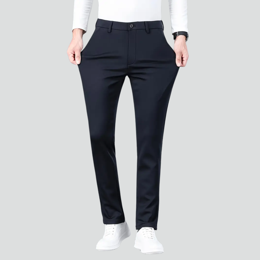 Calça Alfaiataria Malha Natural (Pague 1 Leve 2)