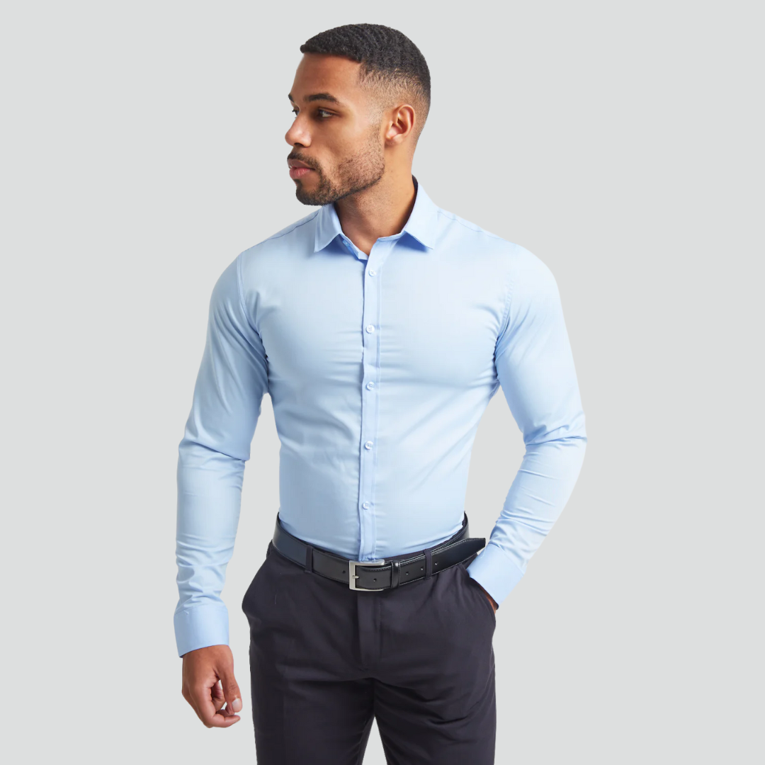 Camisa Social Urban Lux Algodão Premium