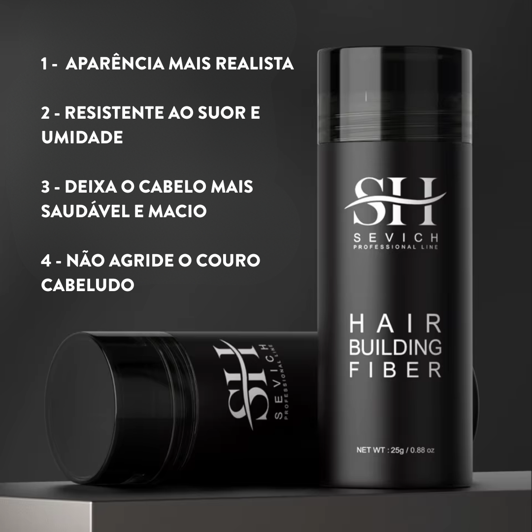 Sevich Fibras de Queratina - Solução Definitiva para Calvicie