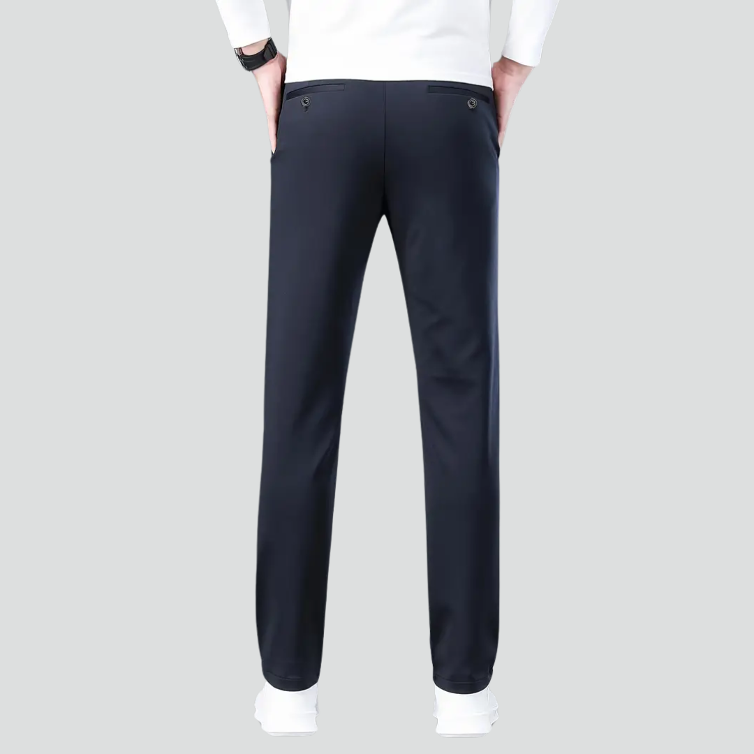 Calça Alfaiataria Malha Natural (Pague 1 Leve 2)