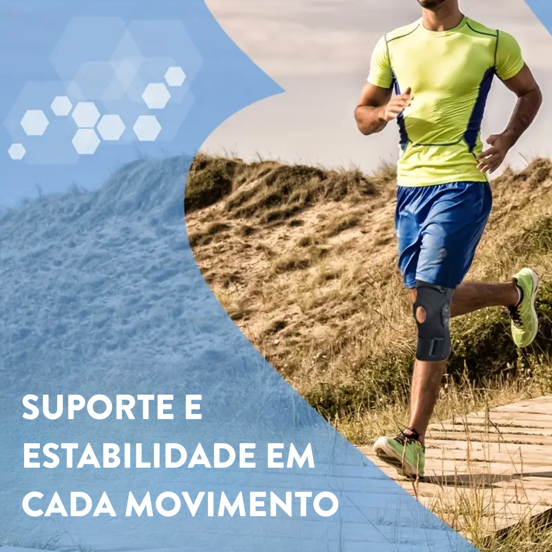 Joelheira Articulada com Tecnologia Gel Track