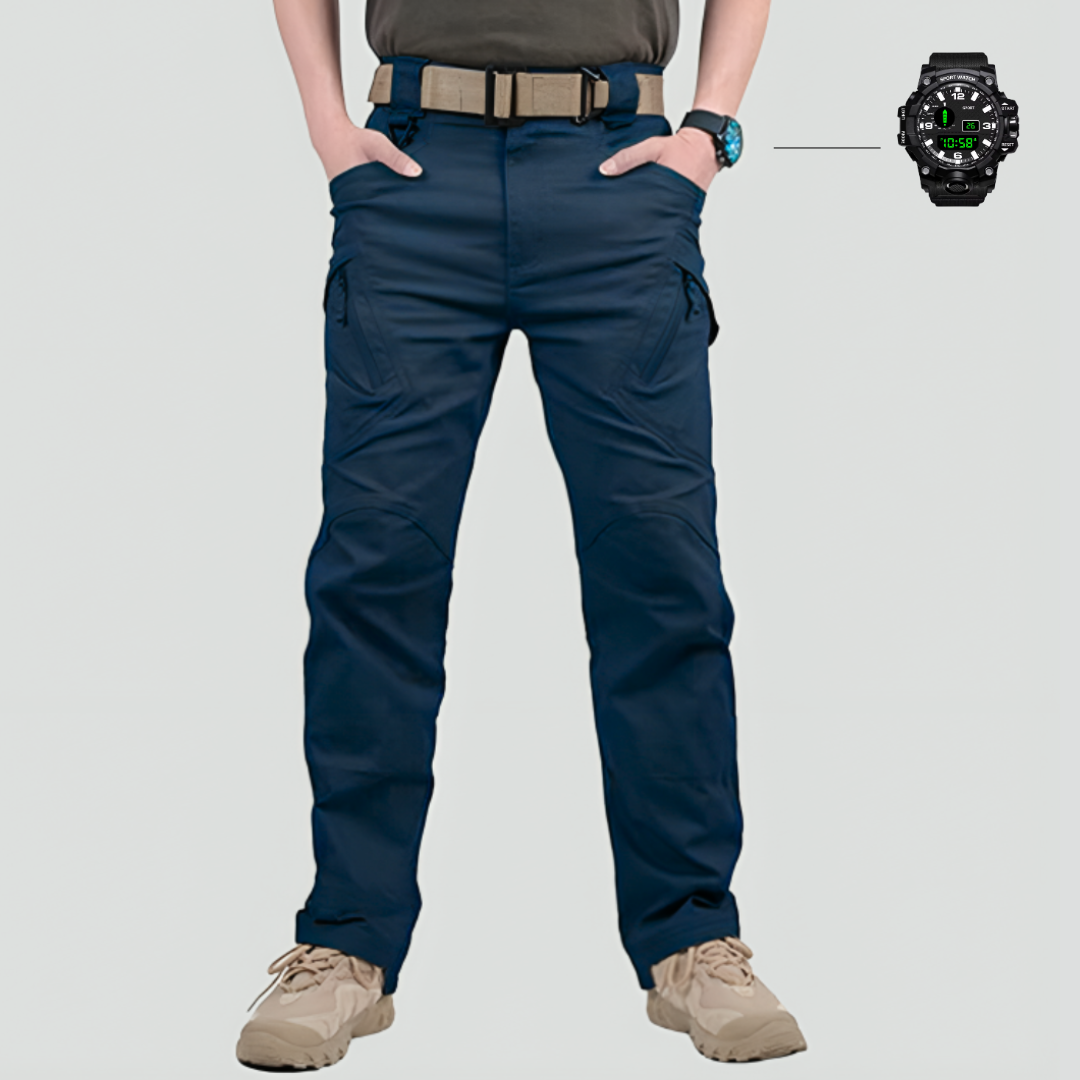 Calça Militar Tactical (Ganhe um Relógio Tático de Brinde)