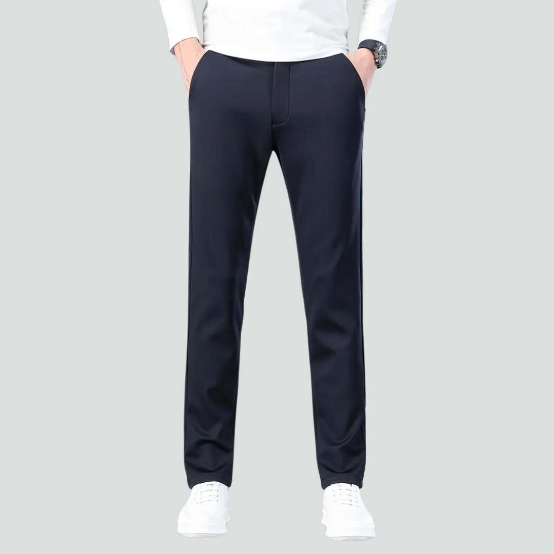 Calça Alfaiataria Malha Natural (Pague 1 Leve 2)