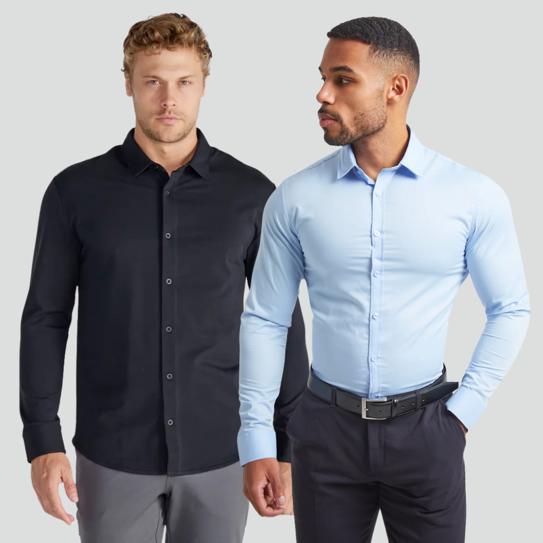Camisa Social Urban Lux Algodão Premium - (Compre 1 Leve 2)