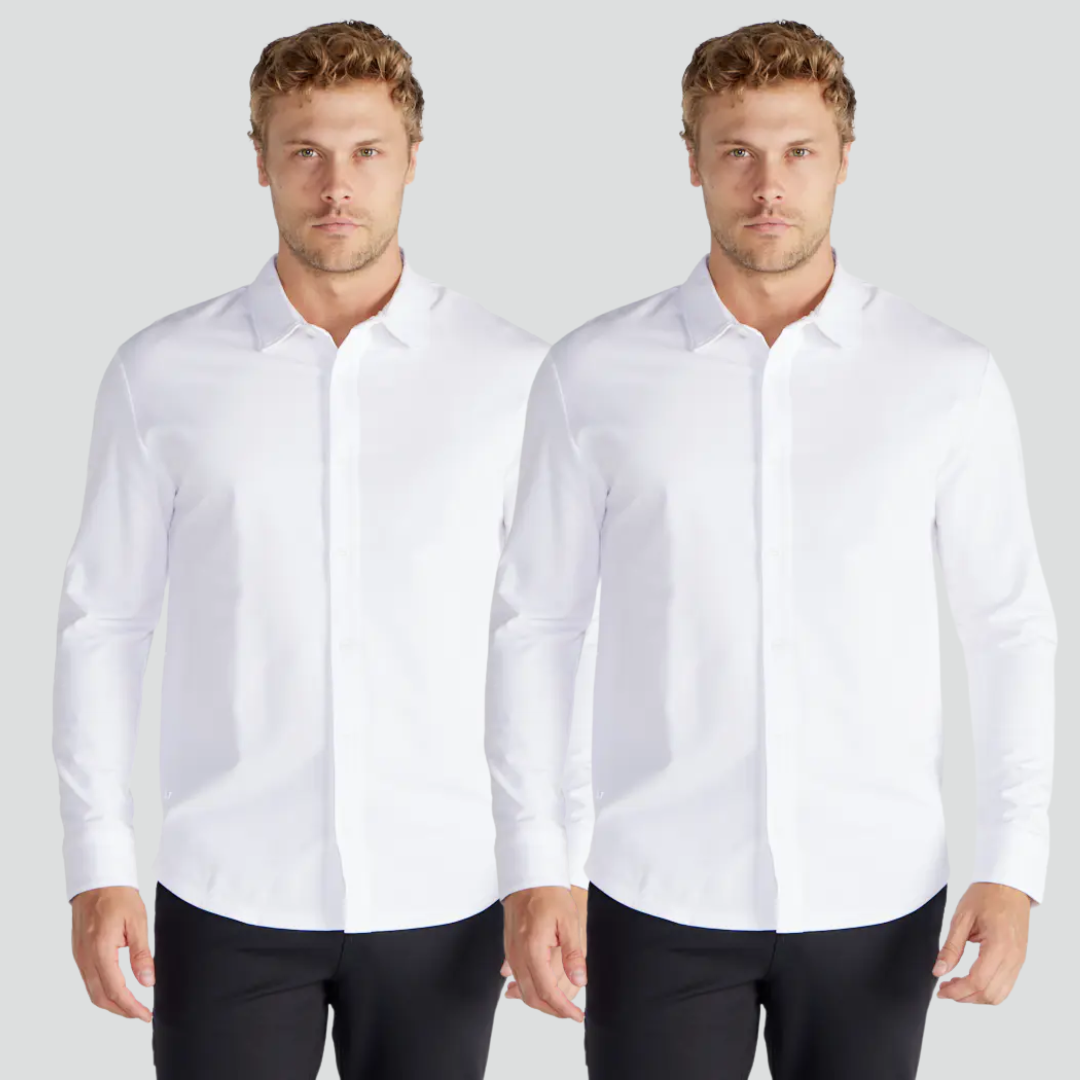 Camisa Social Urban Lux Algodão Premium - (Compre 1 Leve 2)
