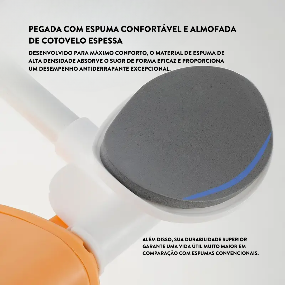 Rolo Muscular para Treino de Abdômen Com Suporte pra Telefone