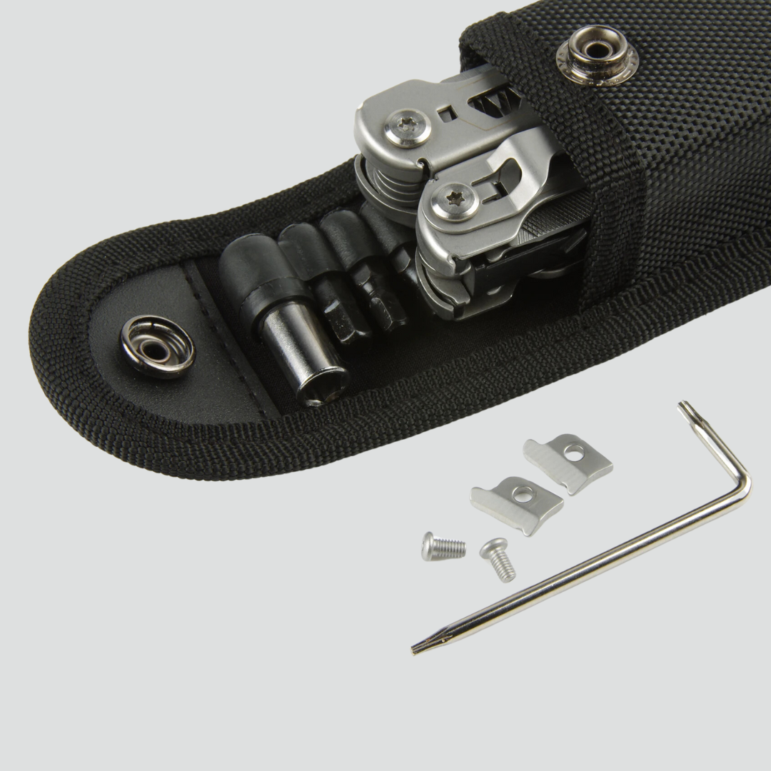 Wingman - Alicate Multitool 24 em 1 + 12 Conectores (+ BRINDES)