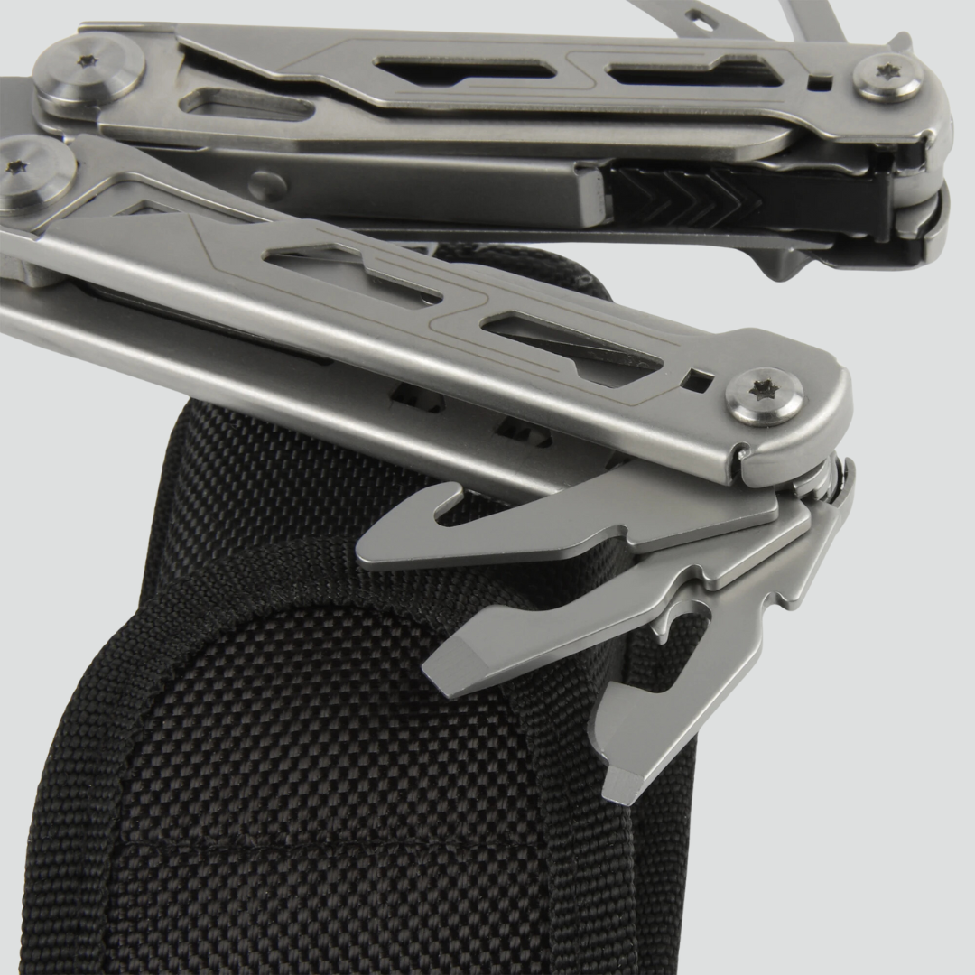 Wingman - Alicate Multitool 24 em 1 + 12 Conectores (+ BRINDES)