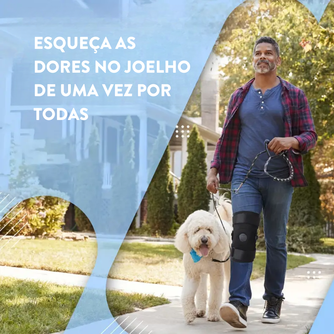Joelheira Articulada com Tecnologia Gel Track