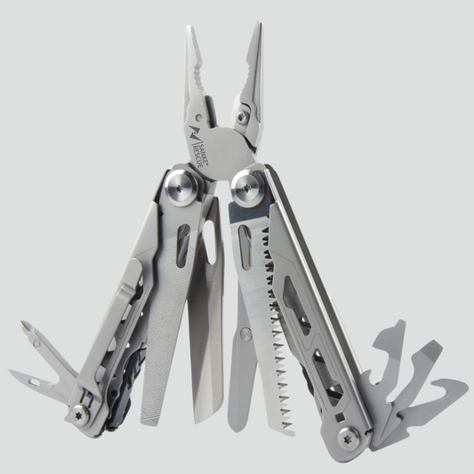 Wingman - Alicate Multitool 24 em 1 + 12 Conectores (+ BRINDES)